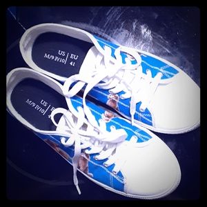 Air Balance Blue Dog Shoes